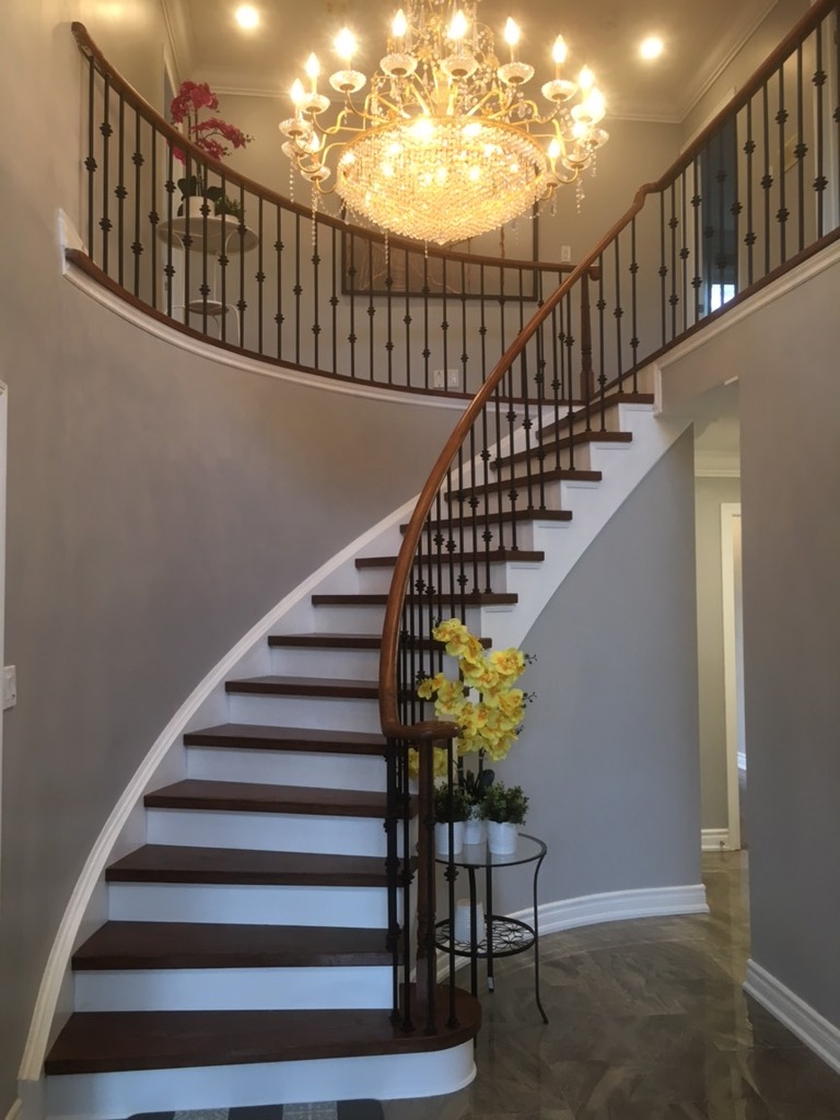 Gallery Curved Stairs Sunlight Stair and Railing Corp